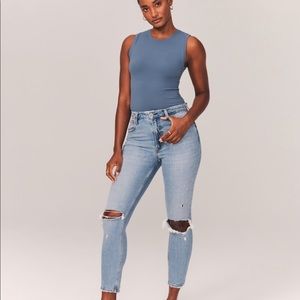 Abercrombie curve love high rise skinny jeans size 29/8